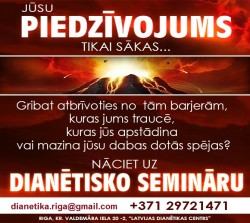 Habarda dianētiskais seminārs  (otrā diena ) 10:00-17:00